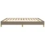 Taupe gray fabric bed frame 180x200 cm by vidaXL, Beds and slatted bases - Ref: Foro24-346838, Price: 113,52 €, Discount: %