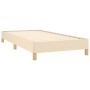 Bettrahmen aus cremefarbenem Stoff, 90 x 200 cm von vidaXL, Betten und Lattenroste - Ref: Foro24-346791, Preis: 76,88 €, Raba...