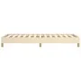 Cream fabric bed frame 90x200 cm by vidaXL, Beds and slatted bases - Ref: Foro24-346791, Price: 67,75 €, Discount: %