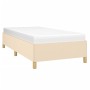 Cream fabric bed frame 80x200 cm by vidaXL, Beds and slatted bases - Ref: Foro24-347122, Price: 91,50 €, Discount: %