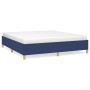 Blue fabric bed frame 180x200 cm by vidaXL, Beds and slatted bases - Ref: Foro24-347187, Price: 131,90 €, Discount: %