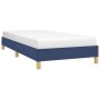 Blue fabric bed frame 80x200 cm by vidaXL, Beds and slatted bases - Ref: Foro24-346776, Price: 80,19 €, Discount: %