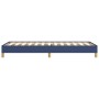 Blue fabric bed frame 80x200 cm by vidaXL, Beds and slatted bases - Ref: Foro24-346776, Price: 80,19 €, Discount: %