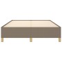 Taupe gray fabric bed frame 140x200 cm by vidaXL, Beds and slatted bases - Ref: Foro24-347169, Price: 128,07 €, Discount: %