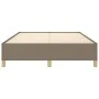 Taupe gray fabric bed frame 140x200 cm by vidaXL, Beds and slatted bases - Ref: Foro24-347169, Price: 112,25 €, Discount: %