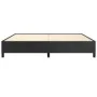 Estructura de cama de cuero sintético negro 200x200 cm de vidaXL, Camas y somieres - Ref: Foro24-347269, Precio: 158,01 €, De...