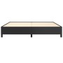 Estructura de cama de cuero sintético negro 200x200 cm de vidaXL, Camas y somieres - Ref: Foro24-347269, Precio: 141,95 €, De...