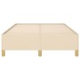 Cream fabric bed frame 120x200 cm by vidaXL, Beds and slatted bases - Ref: Foro24-347154, Price: 123,19 €, Discount: %