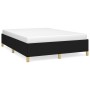 Black fabric bed frame 140x190 cm by vidaXL, Beds and slatted bases - Ref: Foro24-347159, Price: 103,29 €, Discount: %