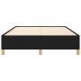 Black fabric bed frame 140x190 cm by vidaXL, Beds and slatted bases - Ref: Foro24-347159, Price: 103,29 €, Discount: %