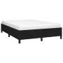 Black fabric bed frame 140x200 cm by vidaXL, Beds and slatted bases - Ref: Foro24-347068, Price: 110,96 €, Discount: %
