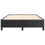 Black synthetic leather bed frame 140x200 cm by vidaXL, Beds and slatted bases - Ref: Foro24-347251, Price: 108,15 €, Discoun...
