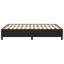 Black synthetic leather bed frame 140x200 cm by vidaXL, Beds and slatted bases - Ref: Foro24-347251, Price: 108,15 €, Discoun...
