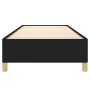 Black fabric bed frame 90x200 cm by vidaXL, Beds and slatted bases - Ref: Foro24-347135, Price: 74,35 €, Discount: %