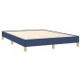 Blue fabric bed frame 160x200 cm by vidaXL, Beds and slatted bases - Ref: Foro24-346832, Price: 106,42 €, Discount: %