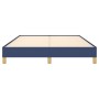 Blue fabric bed frame 160x200 cm by vidaXL, Beds and slatted bases - Ref: Foro24-346832, Price: 106,42 €, Discount: %