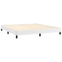 Bettgestell aus weißem Kunstleder, 180 x 200 cm von vidaXL, Betten und Lattenroste - Ref: Foro24-346917, Preis: 115,60 €, Rab...