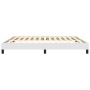 White synthetic leather bed frame 180x200 cm by vidaXL, Beds and slatted bases - Ref: Foro24-346917, Price: 115,60 €, Discoun...