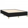 Black fabric bed frame 140x200 cm by vidaXL, Beds and slatted bases - Ref: Foro24-347167, Price: 113,59 €, Discount: %