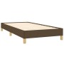 Brown fabric bed frame 100x200 cm by vidaXL, Beds and slatted bases - Ref: Foro24-346797, Price: 83,11 €, Discount: %