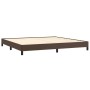 Braunes Kunstlederbettgestell 200x200 cm von vidaXL, Betten und Lattenroste - Ref: Foro24-346925, Preis: 104,74 €, Rabatt: %