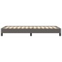 Estructura de cama de cuero sintético gris 100x200 cm de vidaXL, Camas y somieres - Ref: Foro24-346890, Precio: 79,56 €, Desc...