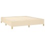 Cream fabric bed frame 180x200 cm by vidaXL, Beds and slatted bases - Ref: Foro24-347186, Price: 139,97 €, Discount: %