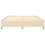 Cream fabric bed frame 180x200 cm by vidaXL, Beds and slatted bases - Ref: Foro24-347186, Price: 137,77 €, Discount: %