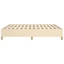 Cream fabric bed frame 180x200 cm by vidaXL, Beds and slatted bases - Ref: Foro24-347186, Price: 139,97 €, Discount: %