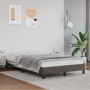 Graues Kunstlederbettgestell 120x200 cm von vidaXL, Betten und Lattenroste - Ref: Foro24-346896, Preis: 99,46 €, Rabatt: %