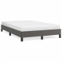 Graues Kunstlederbettgestell 120x200 cm von vidaXL, Betten und Lattenroste - Ref: Foro24-346896, Preis: 99,46 €, Rabatt: %