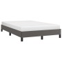 Graues Kunstlederbettgestell 120x200 cm von vidaXL, Betten und Lattenroste - Ref: Foro24-346896, Preis: 99,46 €, Rabatt: %