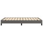 Graues Kunstlederbettgestell 120x200 cm von vidaXL, Betten und Lattenroste - Ref: Foro24-346896, Preis: 99,46 €, Rabatt: %