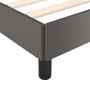 Graues Kunstlederbettgestell 120x200 cm von vidaXL, Betten und Lattenroste - Ref: Foro24-346896, Preis: 99,46 €, Rabatt: %