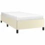 Cream synthetic leather bed frame 80x200 cm by vidaXL, Beds and slatted bases - Ref: Foro24-347217, Price: 71,11 €, Discount: %