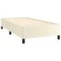 Cream synthetic leather bed frame 80x200 cm by vidaXL, Beds and slatted bases - Ref: Foro24-347217, Price: 71,11 €, Discount: %