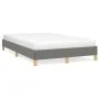 Dark gray fabric bed frame 120x200 cm by vidaXL, Beds and slatted bases - Ref: Foro24-346803, Price: 97,93 €, Discount: %