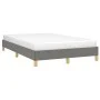 Dark gray fabric bed frame 120x200 cm by vidaXL, Beds and slatted bases - Ref: Foro24-346803, Price: 97,93 €, Discount: %