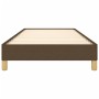 Bettgestell aus braunem Stoff, 90 x 190 cm von vidaXL, Betten und Lattenroste - Ref: Foro24-346781, Preis: 74,60 €, Rabatt: %