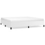 Bettgestell aus weißem Kunstleder, 200 x 200 cm von vidaXL, Betten und Lattenroste - Ref: Foro24-347270, Preis: 140,06 €, Rab...