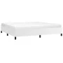 Bettgestell aus weißem Kunstleder, 200 x 200 cm von vidaXL, Betten und Lattenroste - Ref: Foro24-347270, Preis: 137,89 €, Rab...