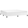 Bettgestell aus weißem Kunstleder, 200 x 200 cm von vidaXL, Betten und Lattenroste - Ref: Foro24-347270, Preis: 140,06 €, Rab...