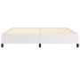 Bettgestell aus weißem Kunstleder, 200 x 200 cm von vidaXL, Betten und Lattenroste - Ref: Foro24-347270, Preis: 140,06 €, Rab...