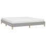 Light gray fabric bed frame 180x200 cm by vidaXL, Beds and slatted bases - Ref: Foro24-346834, Price: 124,33 €, Discount: %