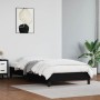 Estructura de cama de cuero sintético negro 90x200 cm de vidaXL, Camas y somieres - Ref: Foro24-346880, Precio: 75,38 €, Desc...