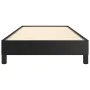 Estructura de cama de cuero sintético negro 90x200 cm de vidaXL, Camas y somieres - Ref: Foro24-346880, Precio: 68,43 €, Desc...