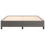 Estructura de cama de cuero sintético gris 200x200 cm de vidaXL, Camas y somieres - Ref: Foro24-347267, Precio: 146,71 €, Des...