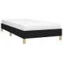 Black fabric bed frame 90x200 cm by vidaXL, Beds and slatted bases - Ref: Foro24-346788, Price: 76,01 €, Discount: %
