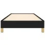Black fabric bed frame 90x200 cm by vidaXL, Beds and slatted bases - Ref: Foro24-346788, Price: 76,01 €, Discount: %