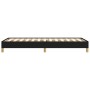 Black fabric bed frame 90x200 cm by vidaXL, Beds and slatted bases - Ref: Foro24-346788, Price: 77,21 €, Discount: %